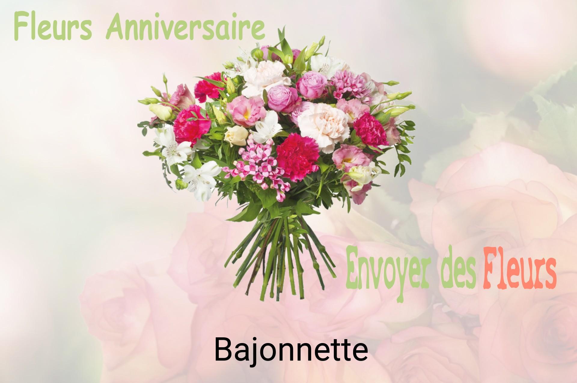 Bouquet de fleurs d’anniversaire livré à Bajonnette