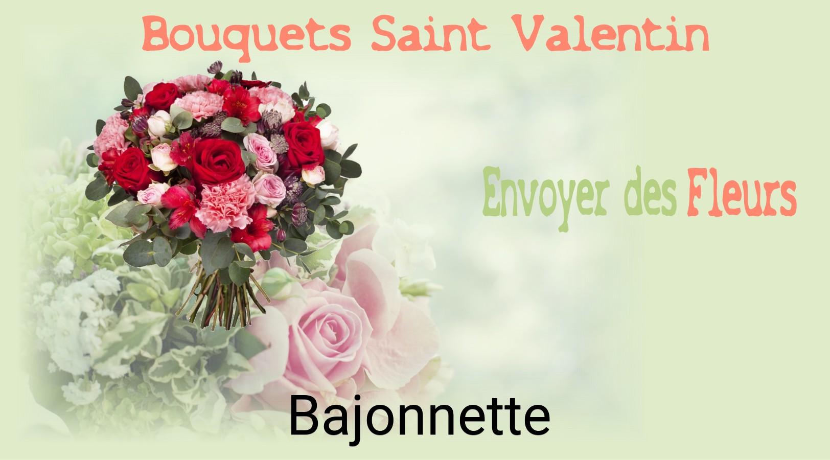 Roses de Saint-Valentin livrées à Bajonnette